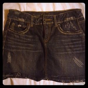 Candies denim mini skirt